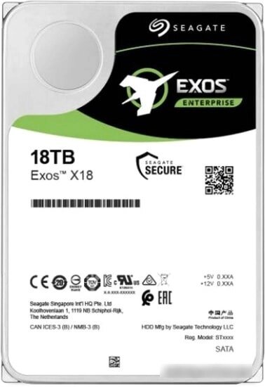 Жесткий диск Seagate Exos X18 16TB ST16000NM004J от компании Easybuy-top - фото 1