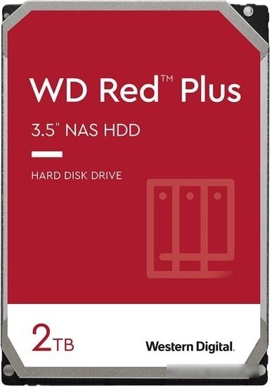 Жесткий диск WD Red Plus 2TB WD20EFPX от компании Easybuy-top - фото 1