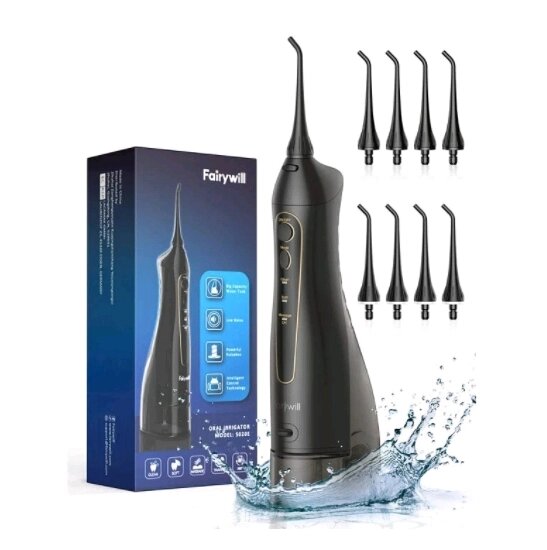 Fairywill F5020E Ирригатор (черный) от компании ОДО "Квэрк" - Медицинский магазин - фото 1