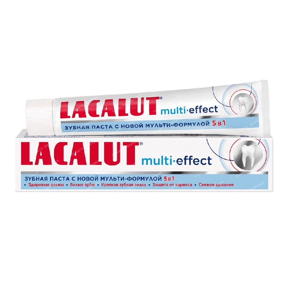 Lacalut Multi-effect зубная паста 75 мл/Германия от компании ОДО "Квэрк" - Медицинский магазин - фото 1