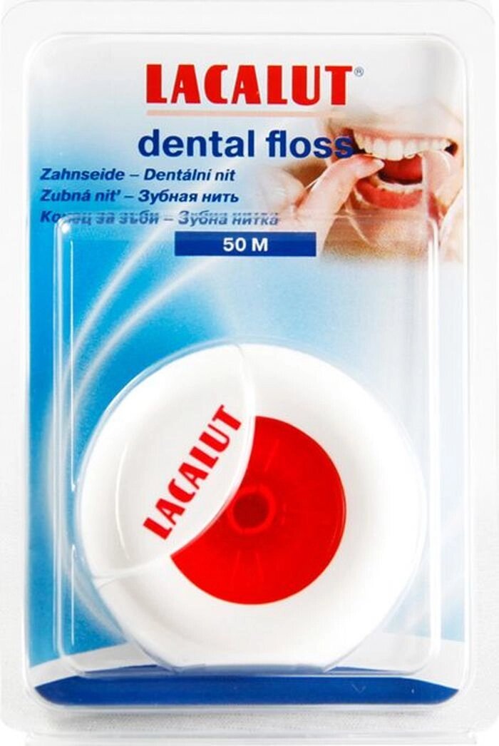 Lacalut Зубная  нить dental 50м/Германия от компании ОДО "Квэрк" - Медицинский магазин - фото 1