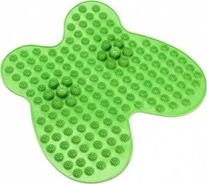 Коврик массажный рефлексологический для ног зеленый, арт.