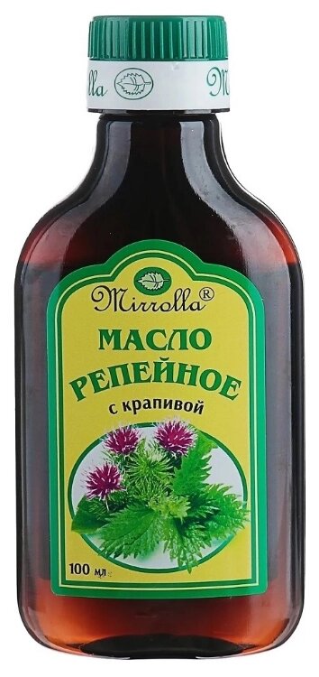 *РЕПЕЙНОЕ МАСЛО С КРАПИВОЙ MIRROLLA УП., 100МЛ от компании ОДО "Квэрк" - Медицинский магазин - фото 1