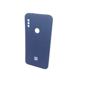 Чехол для Xiaomi Mi A2 Lite силиконовый Case Slim темно-синего цвета