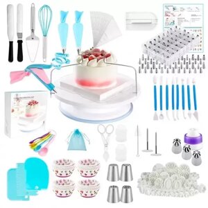 Набор кондитерских инструментов для приготовления и декорирования тортов Amiro Cake Set ACS-420 (420 предметов)