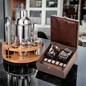 Подарочный набор аксессуаров для бара Amiro Bar Set ABS-022w