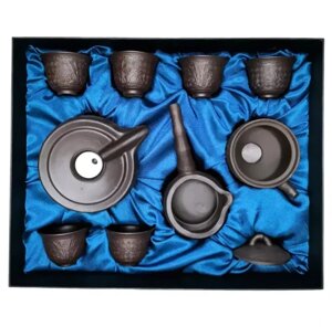 Подарочный набор для чайной церемонии AmiroTrend ATG-305 blue