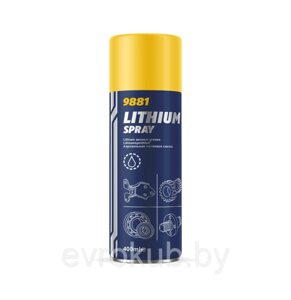 Литиевый спрей MANNOL Lithium Spray 400ml 9881