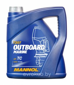 Масло для лодочных моторов Mannol Outboard Marine 7207 (5 литров)