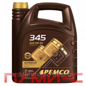 Масло моторное Pemco 5w-30 (345) (5 литров)