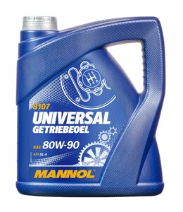 Масло трансмиссионное Mannol Universal 80W-90 GL-4 8107 (5 литров)