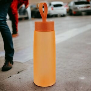 Бутылка для воды Aura 500 мл. Матовая, свободная от бисфенола А, Оранжевый