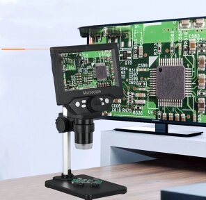 Цифровой электронный USB - микроскоп INNOVATION BEYOND IMAGINATION с увеличением 1000X HD / видеомикроскоп 4.3 дюйма,