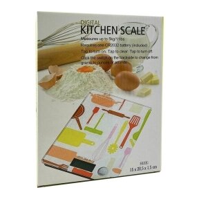 Электронные кухонные весы Digital Kitchen Scale, 15.00х20.00 см, до 5 кг Земляника