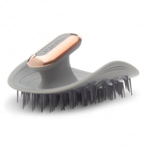 Массажная щетка для головы и волос Massager Shampoo Brush (2 режима, USB) / Влагозащитная моющая и массажная Manta