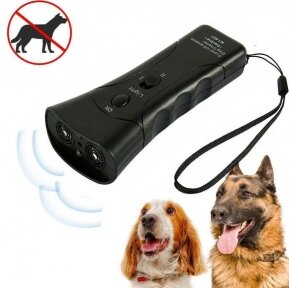 Ультразвуковой отпугиватель собак Ultrasonic Dog ChaserDog Trainner (кликер для отпугивания собак и их дрессировки)