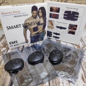 Миостимулятор тренажер для пресса и других групп мышц Beauty Body Mobile-Gym Smart Fitness Ems Fit Boot Toning