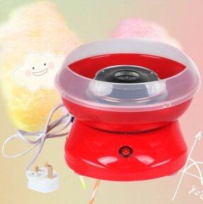 Аппарат для приготовления сладкой ваты Cotton Candy Maker (Коттон Кэнди Мэйкер для сахарной ваты) Красная