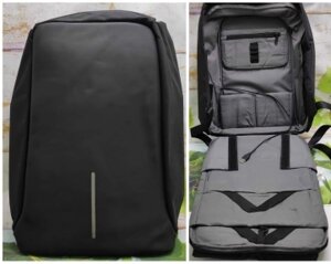 Рюкзак АНТИВОР XL ОРИГИНАЛ Dasfour USB порт, отделение для ноутбука до 15 планшета 6 Серый