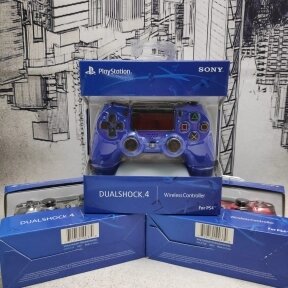 Игровой геймпад Sony DualShock 4 , беспроводной Синий