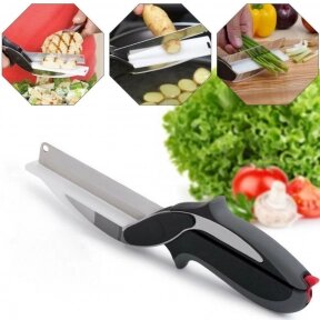 Умный нож Clever Cutter для быстрой нарезки Овощи Фрукты Мясо/ножницы для продуктов