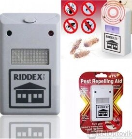 Отпугиватель грызунов, насекомых, тараканов Riddex Plus Repelling Aid