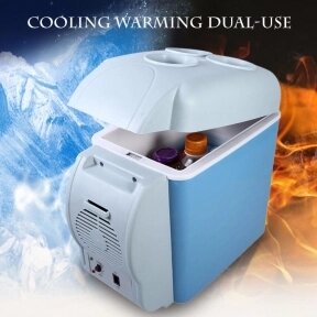 Холодильник - нагреватель автомобильный Portable Electronic Cooling Warming Refrigerators 7.5 л мини автохолодильник