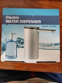 Автоматическая электрическая помпа для воды Electric Water Dispenser XY-800 / Водяная электропомпа беспроводная с USB