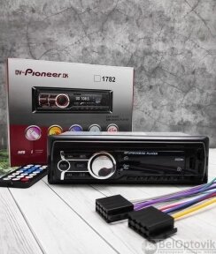 УЦЕНКА Автомагнитола Pioneer OK (Bluetooth, USB, micro, AUX, FM, пульт)