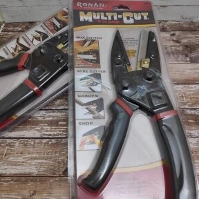 Многофункциональные ножницы, Ronan Multi Cut 3 в 1, со сменными лезвиями