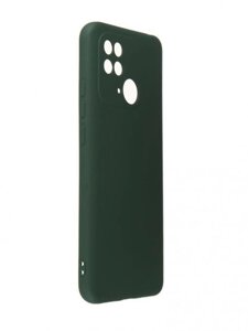 Чехол Neypo для Xiaomi Redmi 10C Silicone Case 2.0mm Dark Green NSC53054