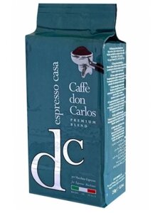 Кофе молотый Don Carlos Espresso Casa 250g 8000604800039