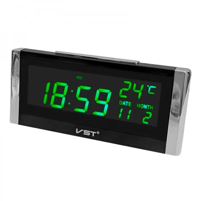 Часы электронные настольные LED Alarm Clock VST-731W от компании Sale Market - Магазин крутых цен! - фото 1