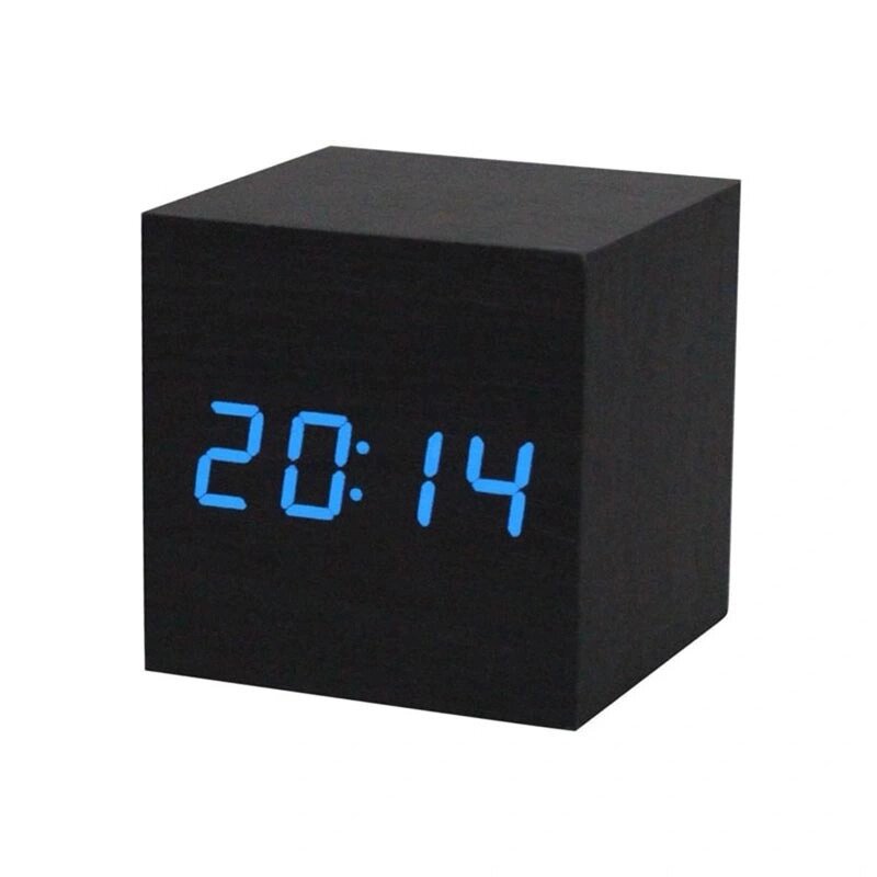 Часы электронные настольные LED Wooden Clock VST-869 от компании Sale Market - Магазин крутых цен! - фото 1