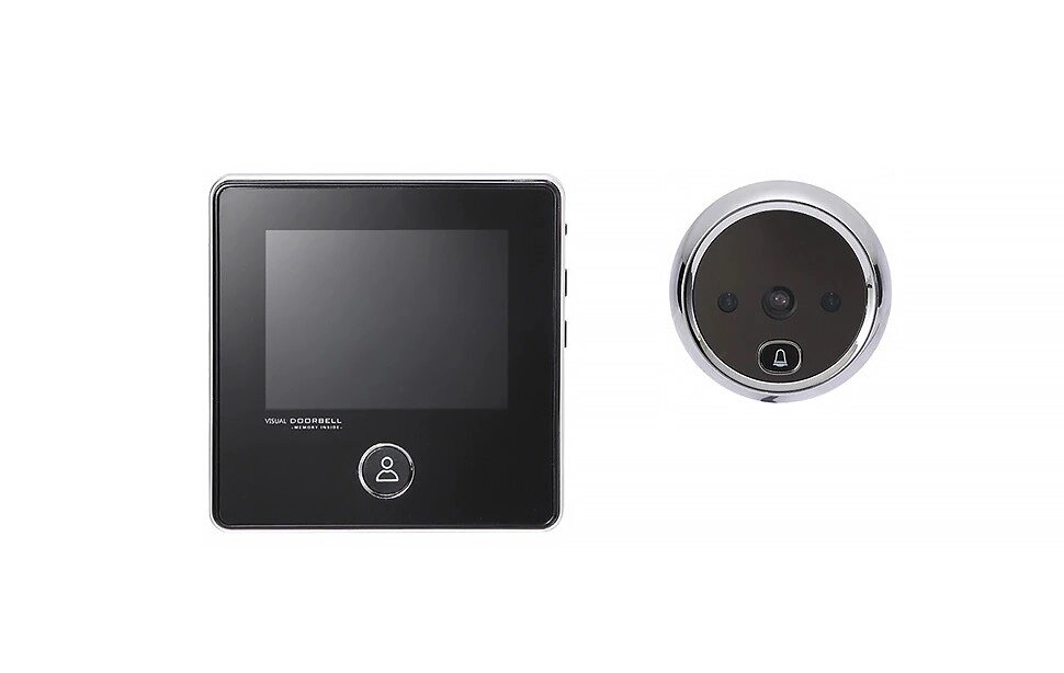 Электронный дверной глазок KAK с ЖК-экраном 2,8 дюйма от компании Sale Market - Магазин крутых цен! - фото 1