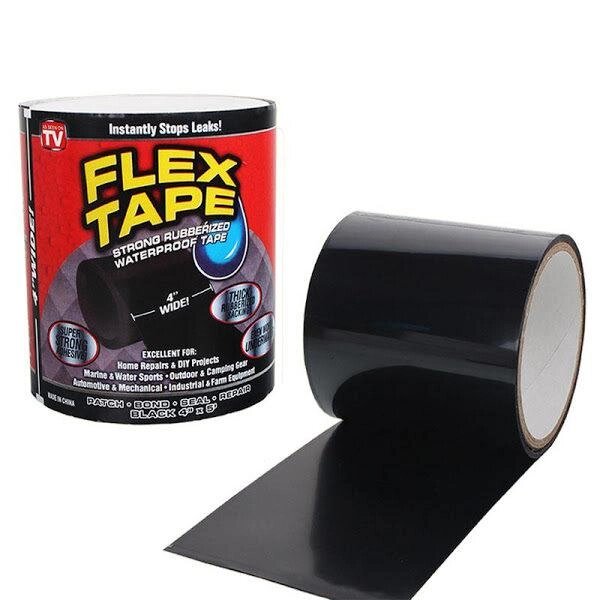 Изолента клейкая лента-скотч Flex Tape 10 x 150 см ##от компании## Sale Market - Магазин крутых цен! - ##фото## 1