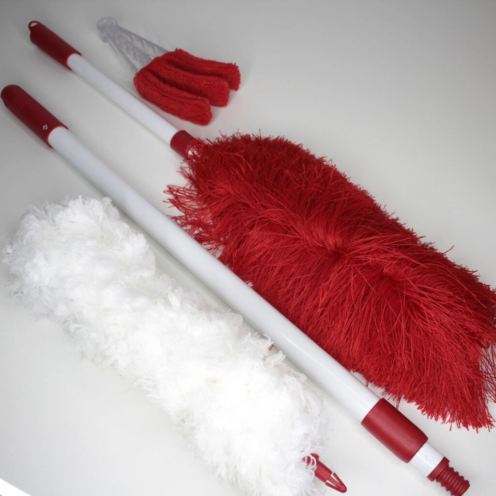 Метёлка для уборки пыли с телескопической ручкой (3 насадки) от компании Sale Market - Магазин крутых цен! - фото 1