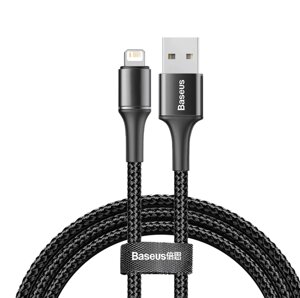 USB-кабель для быстрой зарядки с подсветкой Baseus для iPhone 2м