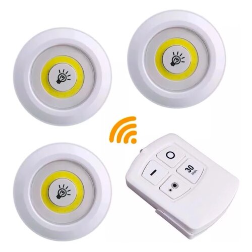 Потолочный светильник LED light with Remote Control (3 светильника + пульт ДУ)