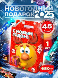 Сладкий новогодний подарок 2025 для детей 680 гр