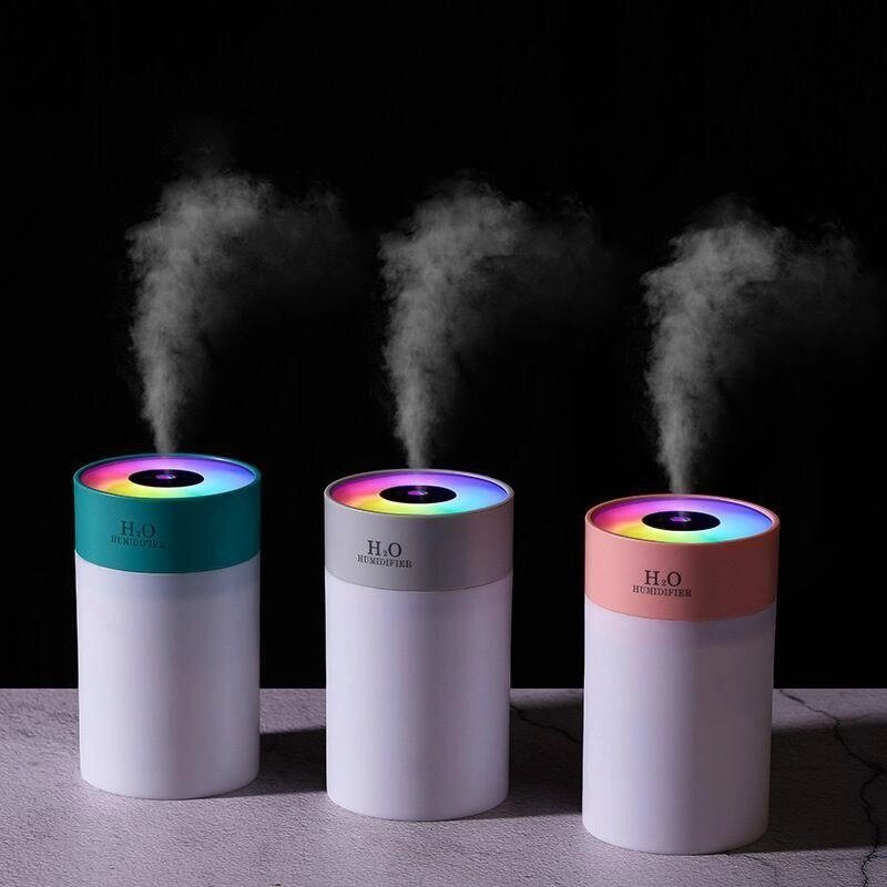 Увлажнитель воздуха с подсветкой H2O Colorful HUMIDIFIER от компании Sale Market - Магазин крутых цен! - фото 1