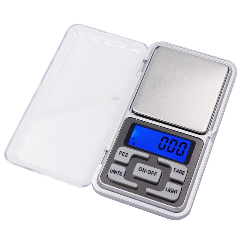 Весы ювелирные электронные Pocket Scale MH-100 200 г/0,1 г от компании Sale Market - Магазин крутых цен! - фото 1