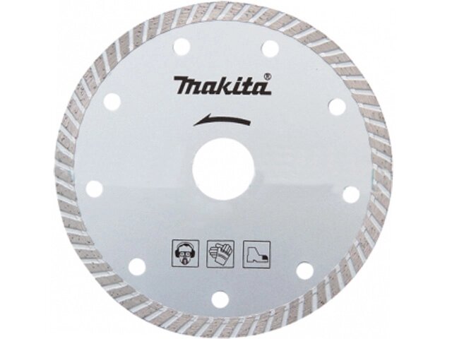 Алмазный круг 230х22 мм по бетону Turbo MAKITA ( сухая резка) от компании Деком: надежный инструмент с доставкой по Беларуси - фото 1