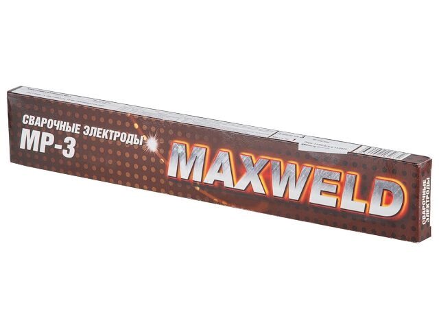 Электроды МР-3 ф 3мм (уп. 1 кг) MAXWELD от компании Деком: надежный инструмент с доставкой по Беларуси - фото 1