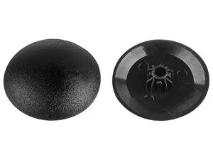 Заглушка для самореза PH2, декоративная черная (50 шт в зип-локе) STARFIX
