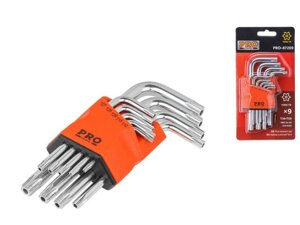 Набор ключей Torx T10-T50 9шт коротк. PRO STARTUL (PRO-87209)