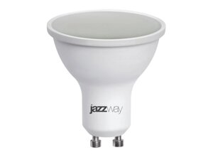 Лампа светодиодная 7 Вт 230В GU10 3000К SP PLED POWER JAZZWAY (50 Вт аналог лампы накал., 520Лм, теплый белый свет)