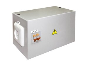 Ящик с трансформатором понижающим ЯТП-0,25 220/24-2авт. IP54 TDM (пылебрызгозащищенный)