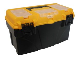 Ящик для инструмента пластмассовый ТИТАН 43х23,5х25см (18") (с секциями) IDEA