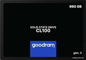 Goodram CL100 gen. 3 960GB SSDPR-CL100-960-G3